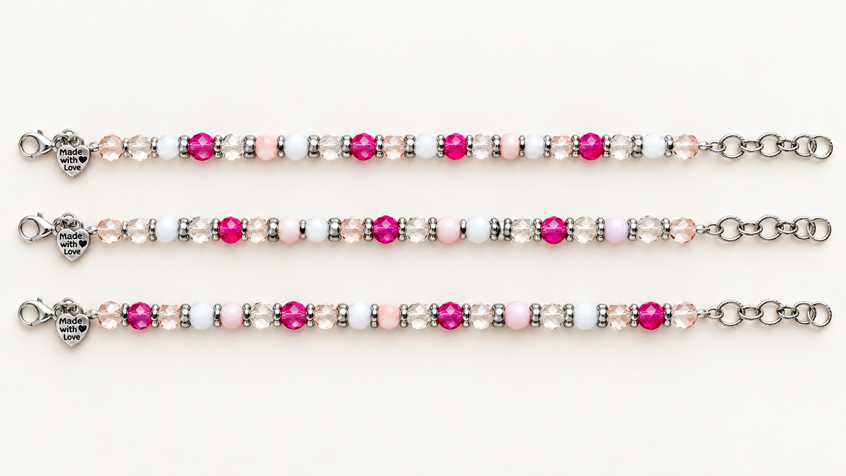 15 Years of Strength | Handcrafted Commemorative Bracelet